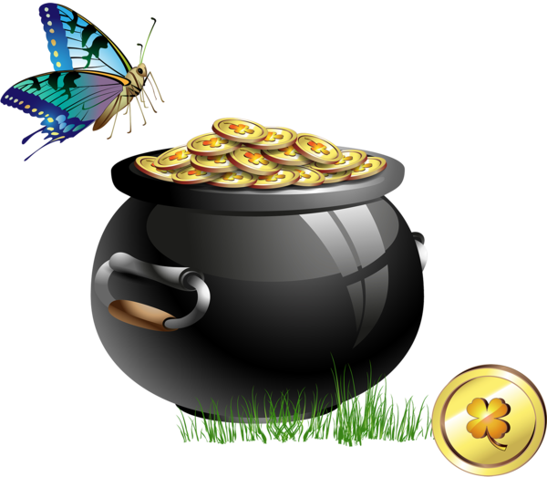 Transparent Saint Patrick S Day Ping Gold Food Pollinator for St Patricks Day