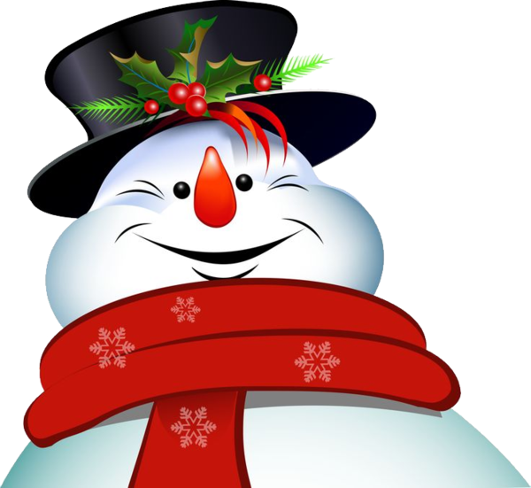 Transparent Snowman Directory Decoupage Christmas Ornament for Christmas