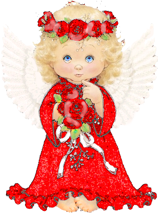 Transparent Christmas Day Santa Claus Angel Doll Christmas Ornament for Christmas