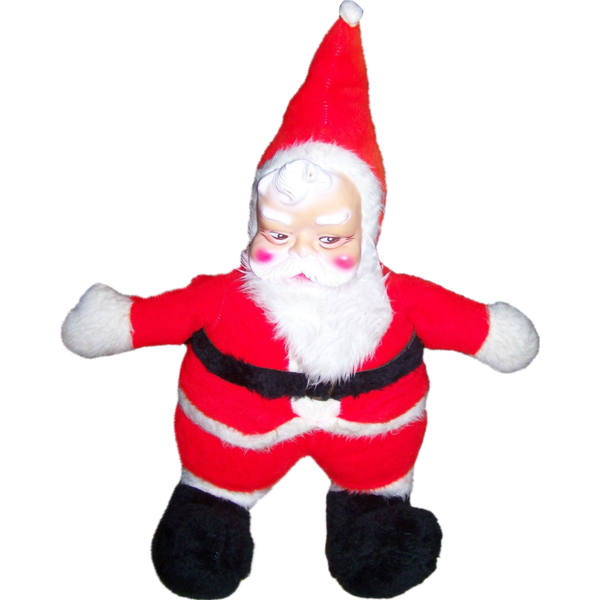 Transparent Santa Claus Christmas Christmas Ornament Stuffed Toy for Christmas