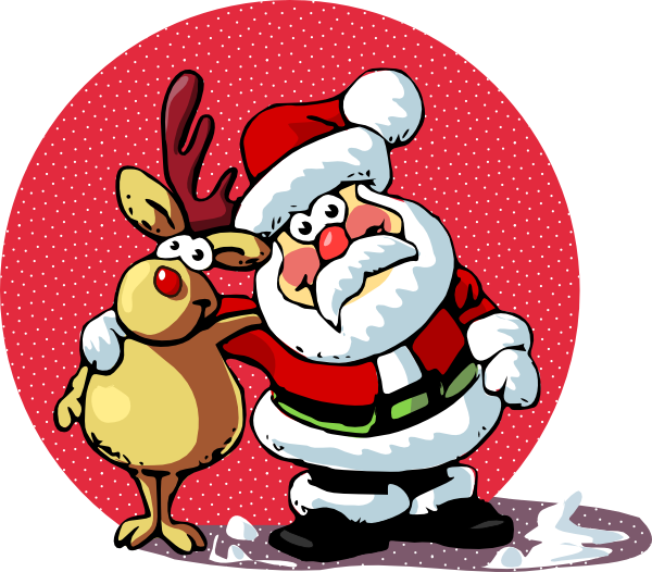 Transparent Santa Claus Royal Christmas Message Christmas Reindeer for Christmas