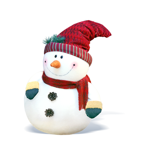 Transparent Christmas Snowman Party Christmas Ornament for Christmas