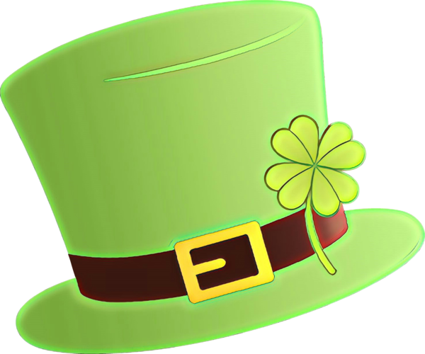Transparent Leprechaun Saint Patricks Day Hat Green Headgear for St Patricks Day