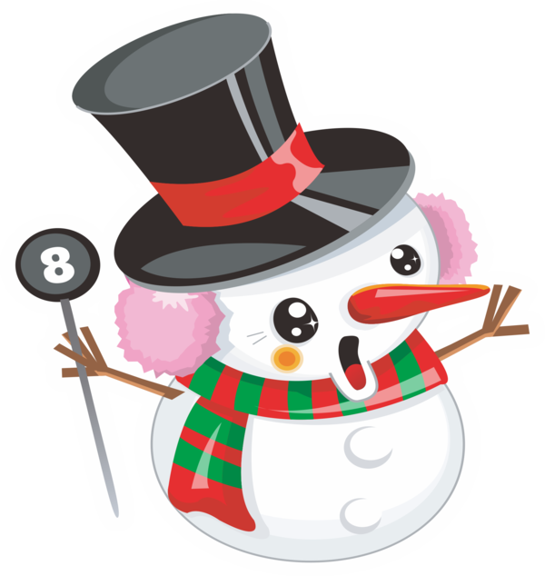 Transparent Snowman Christmas Christmas Decoration Christmas Ornament for Christmas