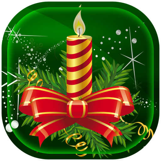 Transparent Christmas Day Christmas Card Christmas Tree Green Candle for Christmas
