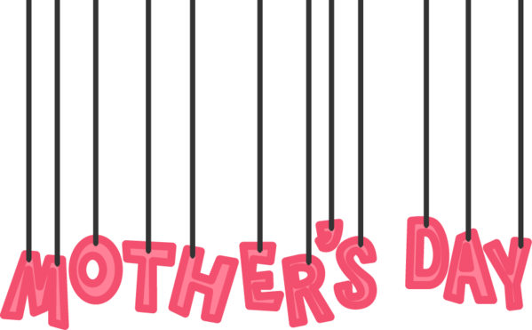 Transparent Mothers Day Mother International Womens Day Pink Square for Mothers Day