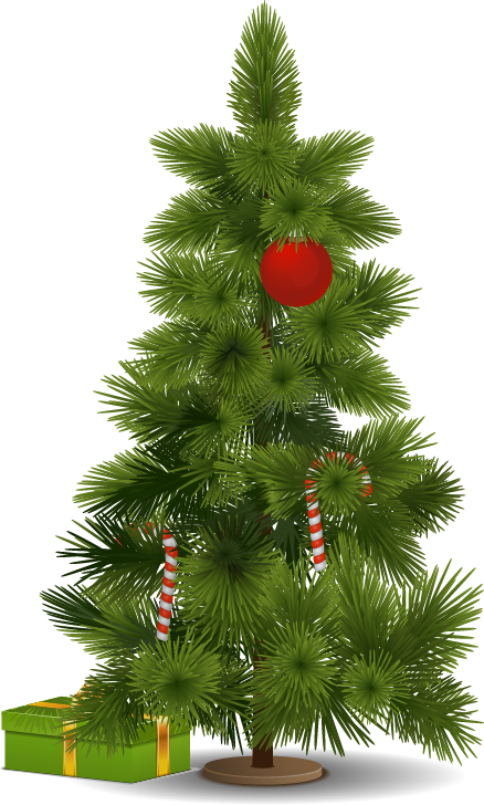 Transparent Christmas Christmas Tree Crane Fir Pine Family for Christmas