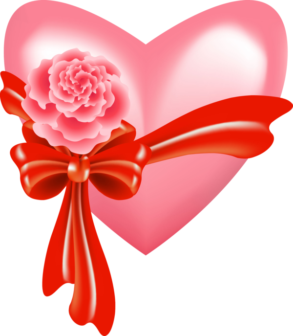 Transparent Heart Valentine S Day Shape Flower for Valentines Day