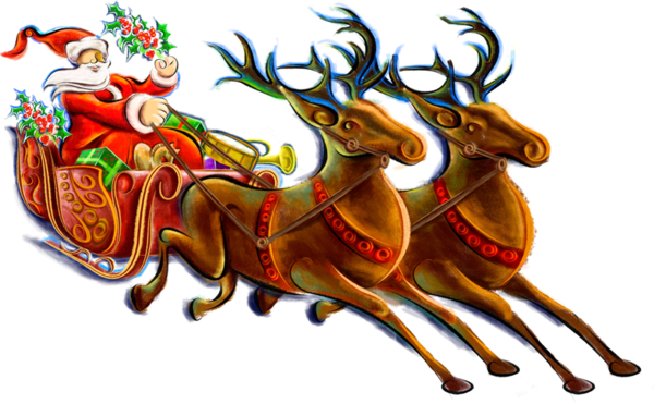Transparent Reindeer Ded Moroz Christmas Ornament Deer for Christmas