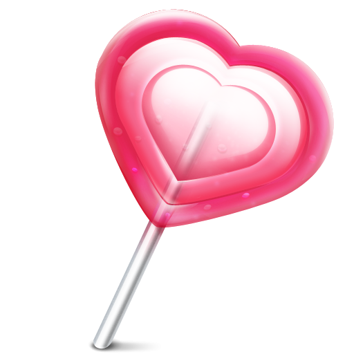 Transparent Lollipop Heart Icon Design Valentine S Day for Valentines Day