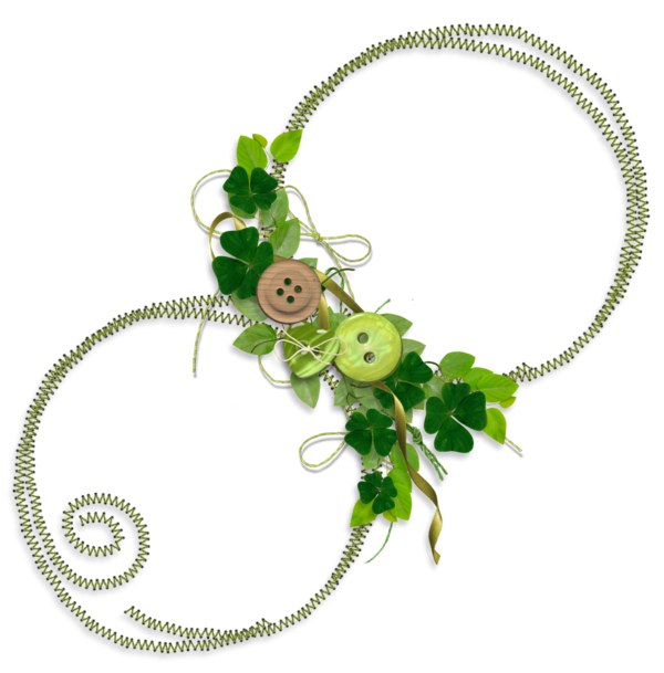 Transparent Paper Scrapbooking Embellishment Flower Jewellery for St Patricks Day