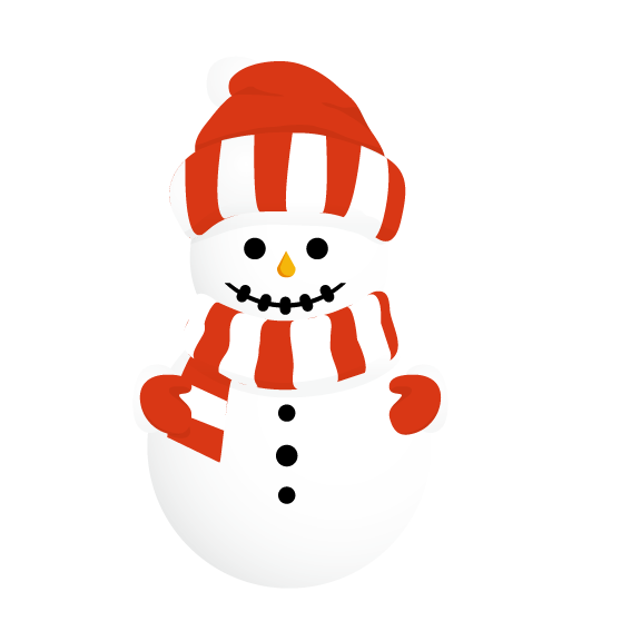 Transparent Christmas Snowman Snow Christmas Ornament for Christmas