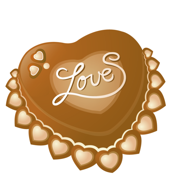 Transparent Valentines Day Chocolate Balls Chocolate Heart Love for Valentines Day