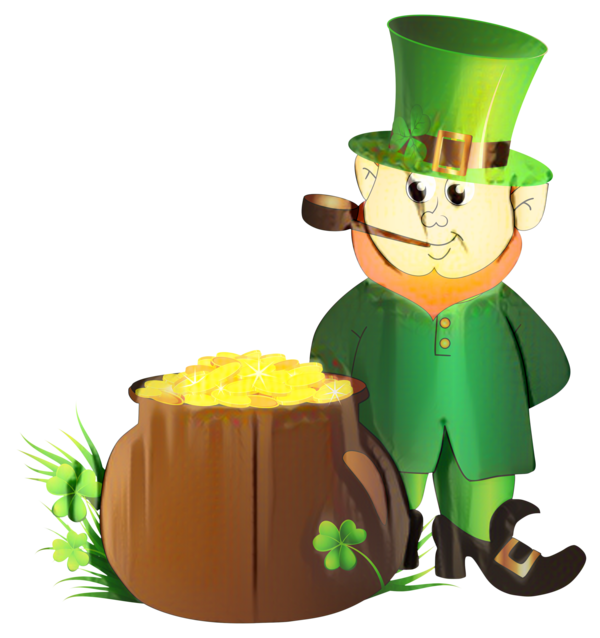 Transparent Leprechaun Saint Patricks Day Irish People Cartoon for St Patricks Day
