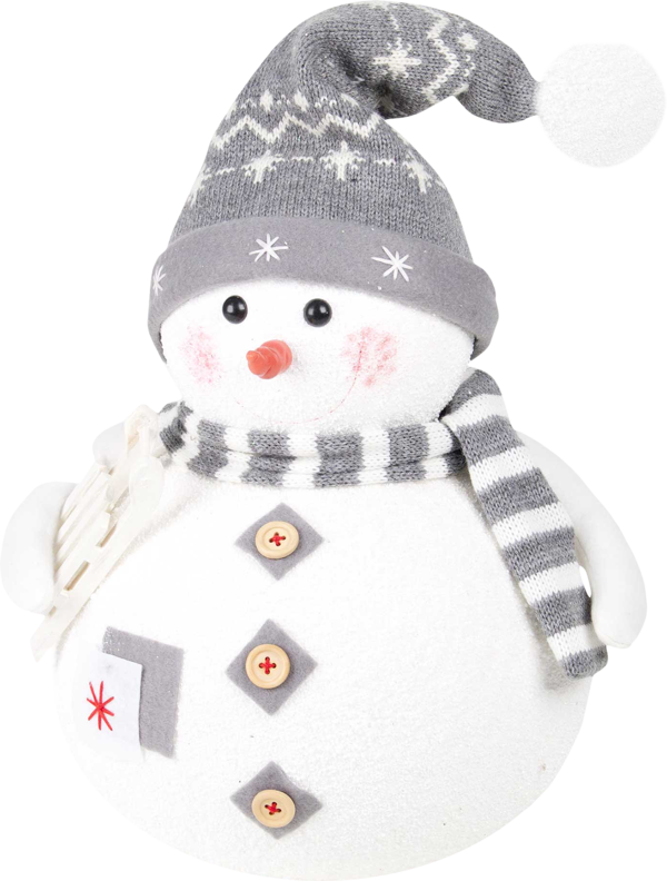 Transparent Snowman Christmas Day Snow Holiday Ornament for Christmas