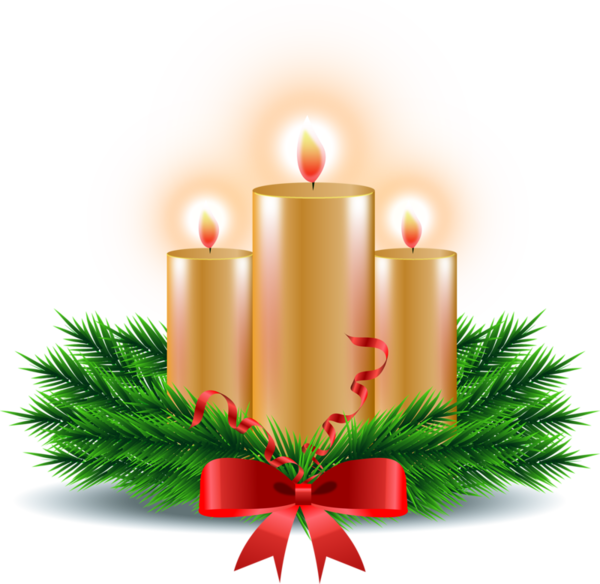 Transparent Christmas Ornament Candle Christmas Day Christmas Decoration for Christmas