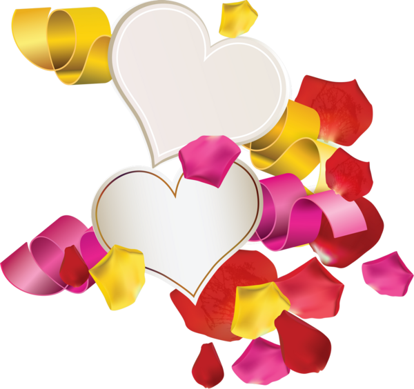 Transparent Heart Valentine S Day Love Flower for Valentines Day