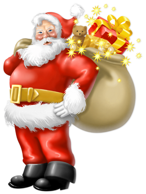 Transparent Santa Claus Christmas Cartoon Christmas Ornament Decorative Nutcracker for Christmas