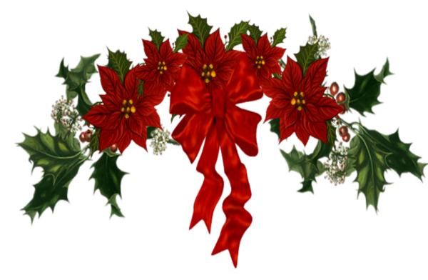 Transparent Christmas Decoration Christmas Christmas Ornament Plant Flower for Christmas
