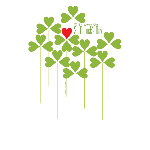 Transparent Staudesign Saint Patrick S Day Plant Stem Heart Plant for St Patricks Day