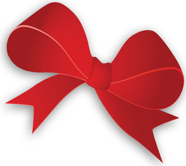 Transparent Necktie Bow Tie Ribbon Heart Love for Valentines Day