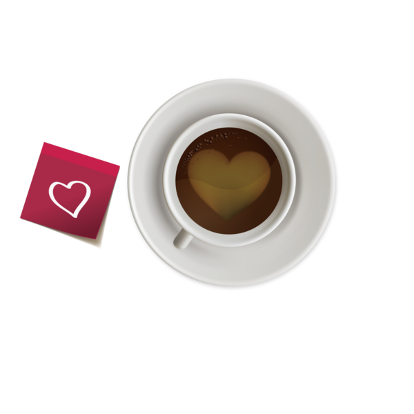 Transparent Coffee Espresso White Coffee Earl Grey Tea for Valentines Day