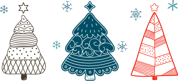 Transparent Christmas Tree Christmas Drawing Fir Pine Family for Christmas