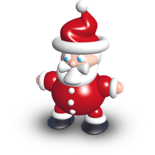 Transparent Santa Claus Christmas Christmas Gift Christmas Ornament Christmas Decoration for Christmas