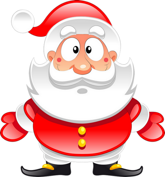 Transparent Santa Claus Reindeer Rudolph Christmas Ornament Christmas for Christmas