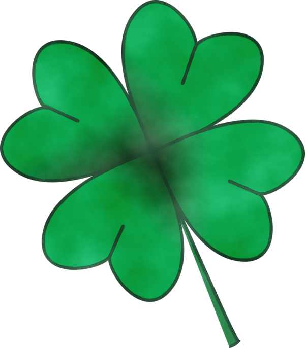 Transparent Shamrock Saint Patricks Day Leprechaun Green Leaf for St Patricks Day