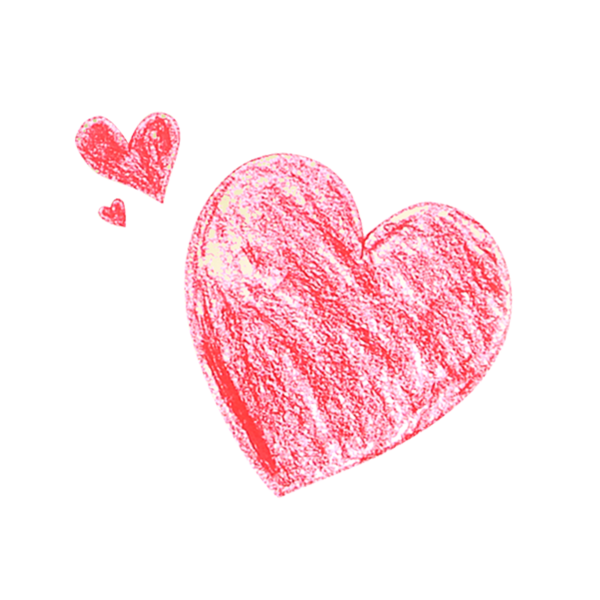 Transparent Heart Sharing Raster Graphics Pink for Valentines Day