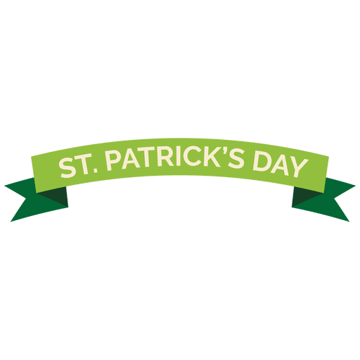 Transparent Saint Patrick S Day Banner Holiday Grass Angle for St Patricks Day