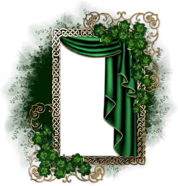 Transparent Centerblog Saint Patrick's Day March 17 Green Picture Frame for St Patricks Day