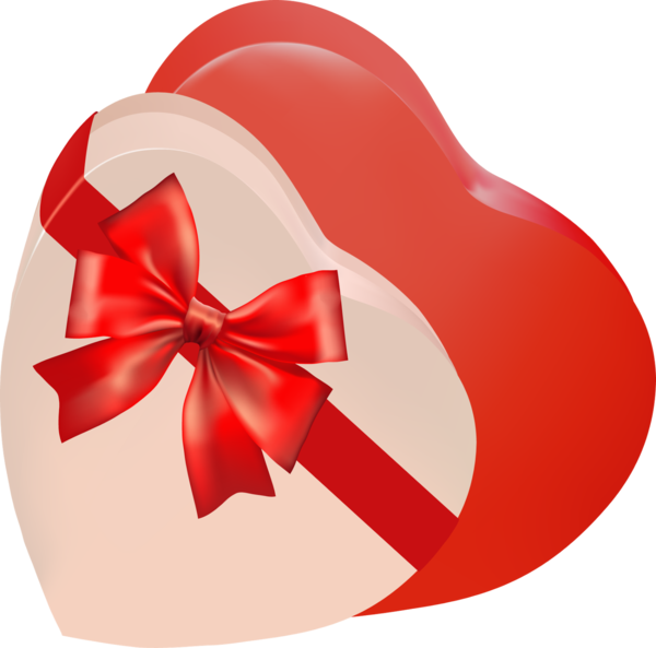 Transparent Red Shape Gift Heart Valentine S Day for Valentines Day