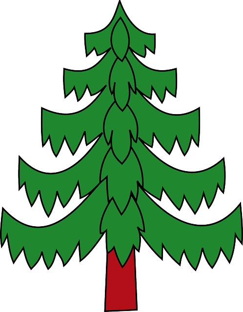 Transparent Pine Christmas Tree Christmas Tree for Christmas