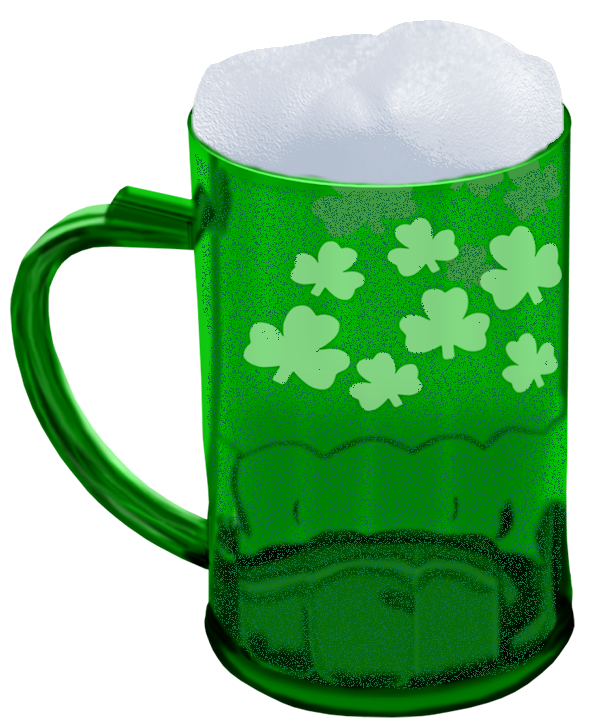 Transparent Beer Saint Patrick S Day Beer Glasses Cup Tableware for St Patricks Day