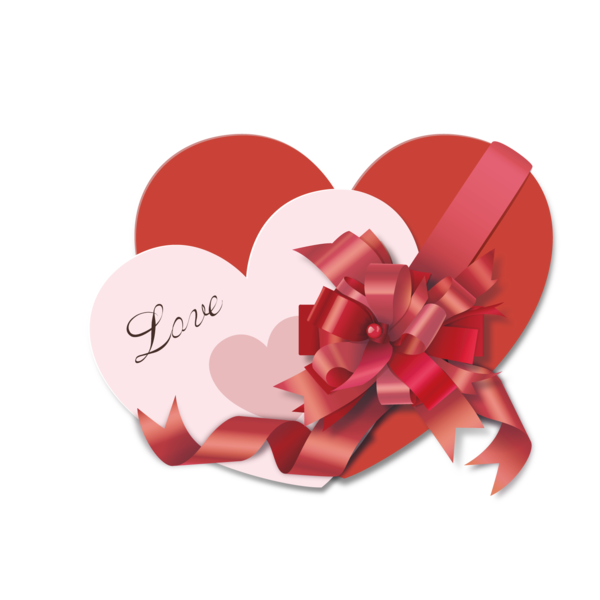 Transparent Gift Heart Valentine S Day Love for Valentines Day