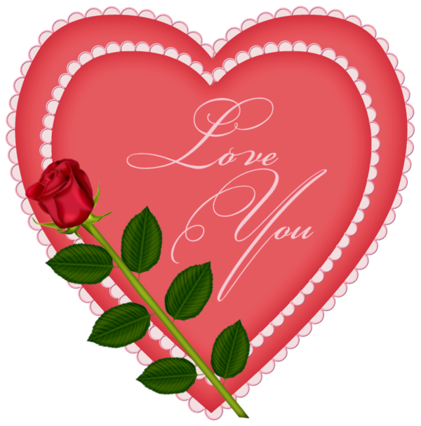 Transparent Rose Heart Valentine S Day Flower for Valentines Day