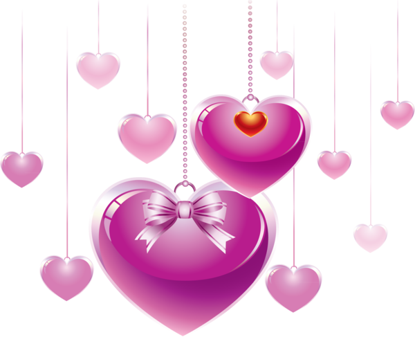 Transparent Heart Love Valentine S Day Pink for Valentines Day