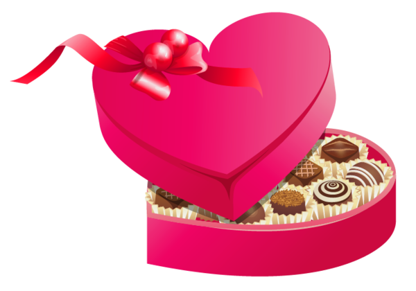 Transparent Chocolate Truffle White Chocolate Valentine S Day Box Heart for Valentines Day