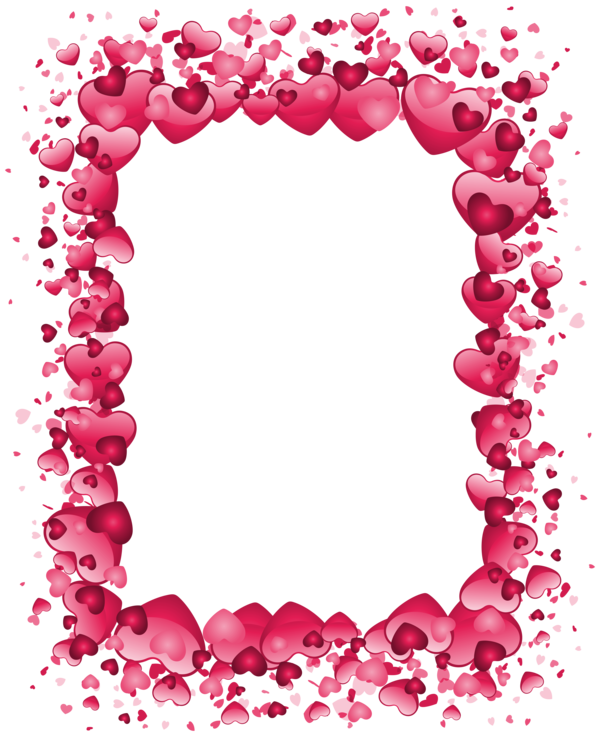 Transparent Valentine S Day Gift Heart Pink for Valentines Day