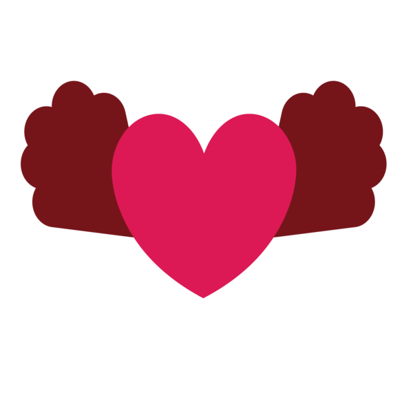 Transparent Icon Design Computer Software Magenta Heart Love for Valentines Day