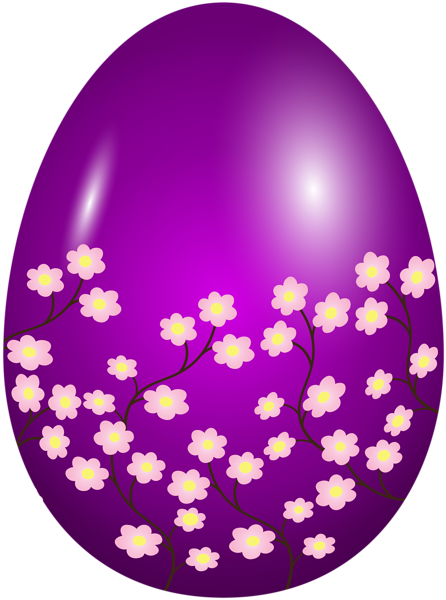 Transparent Easter Egg Easter Bunny Easter Lilac Purple for Easter