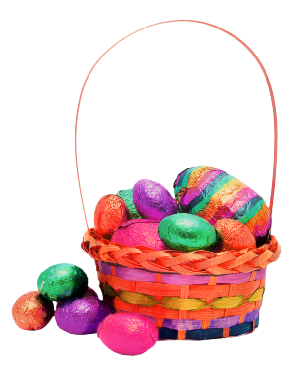 Transparent Easter Easter Egg Basket Storage Basket for Easter