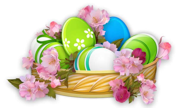 Transparent Easter Paskha Easter Egg Flower for Easter
