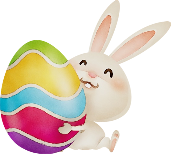 Transparent Easter Egg Rabbits And Hares Rabbit for Easter