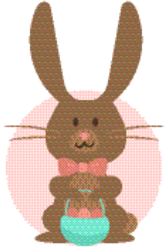 Transparent Easter Bunny Rabbit Easter Brown Rabbits And Hares for Easter