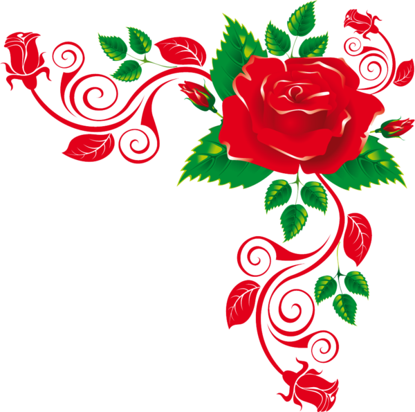 Transparent Rose Ornament Black Rose Heart Love for Valentines Day