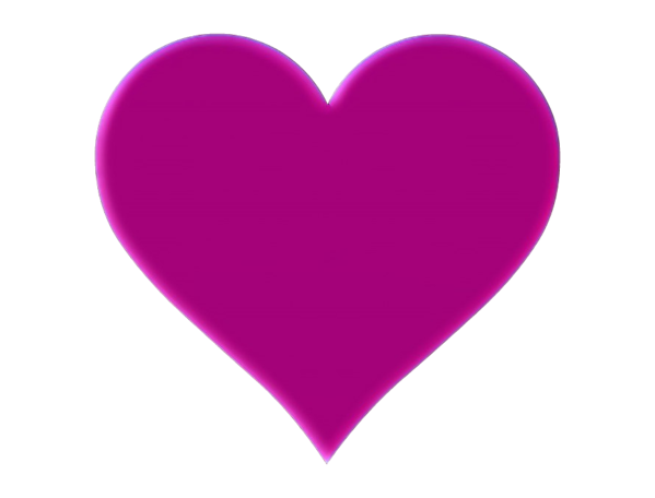Transparent Balloon Heart Box Violet for Valentines Day