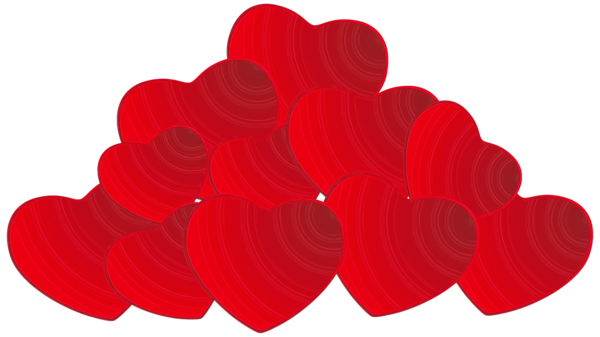 Transparent Painting Animation Heart Red for Valentines Day